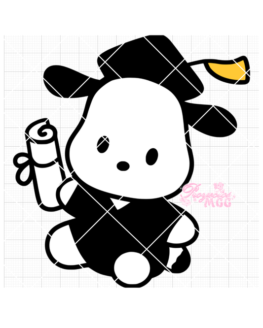 Chacco Graduation SVG Digital File