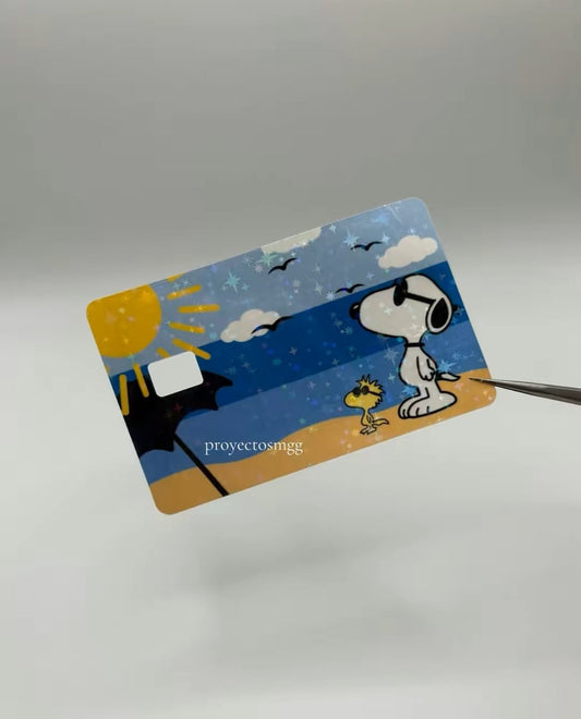 Snoop Beach Card Decal