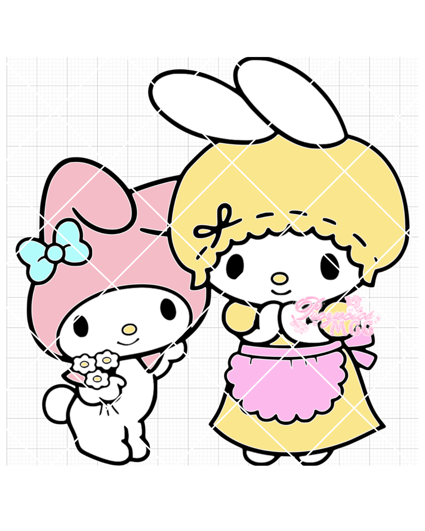 Melody & Mom SVG Digital File