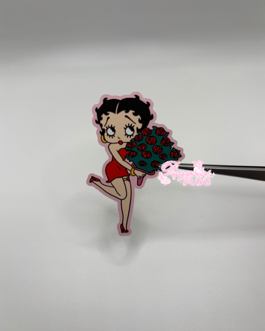 Betty Bouquet Matte Sticker