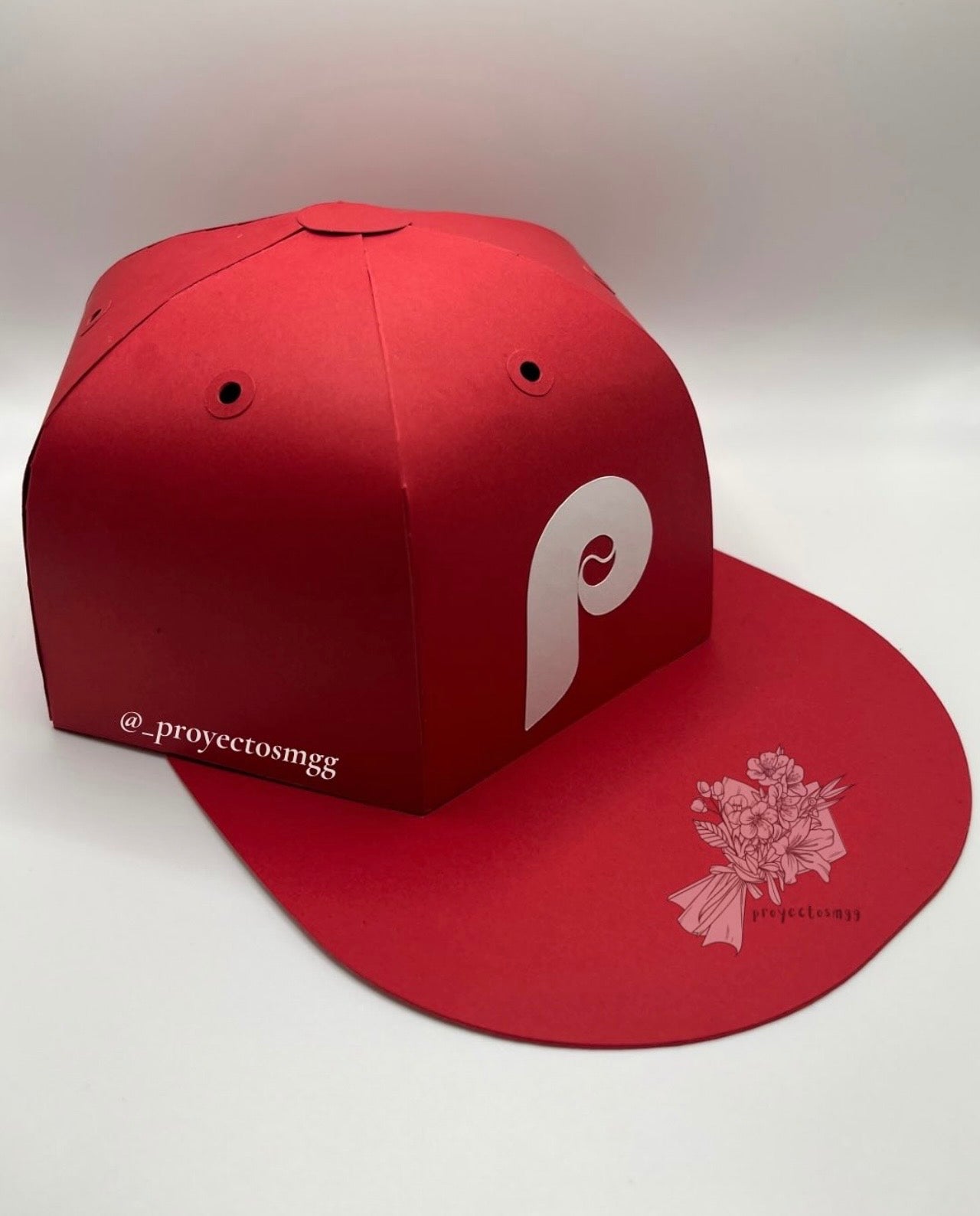 Red Philadelphia Treat Box Hat