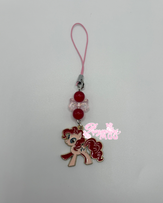 Pinkie Pony Phone Charm