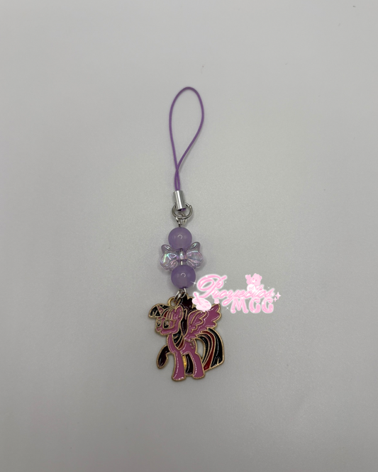 Twilight Pony Phone Charm