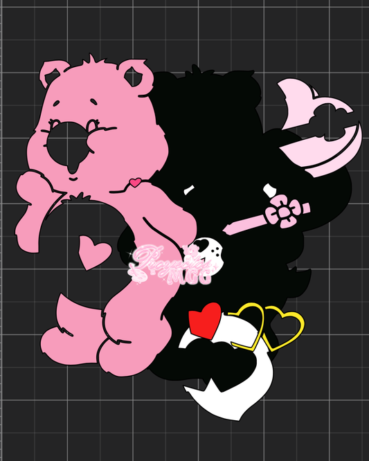 Love Bear SVG Digital File