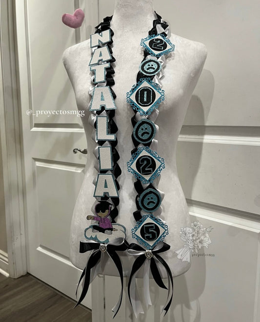 Junior H Blue Grad Lei