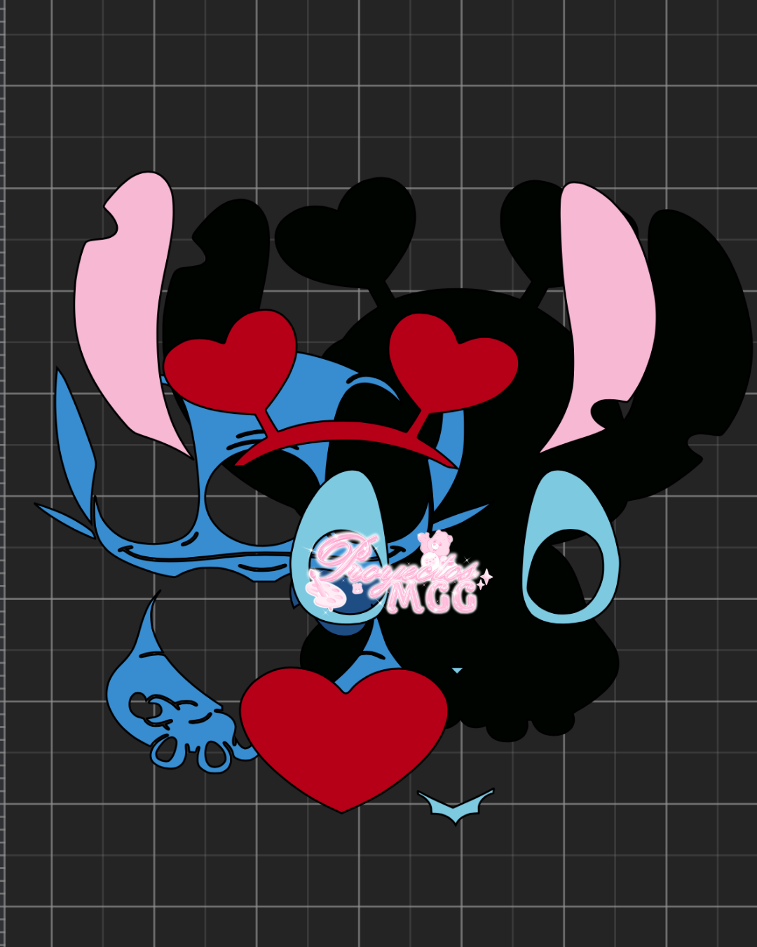 Blue Koala w/ Heart SVG Digital File