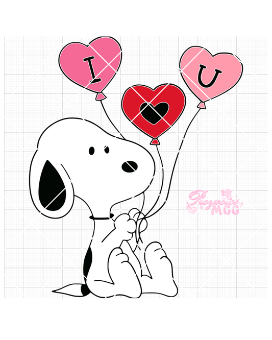 Snoop “I ♥ U” SVG Digital File