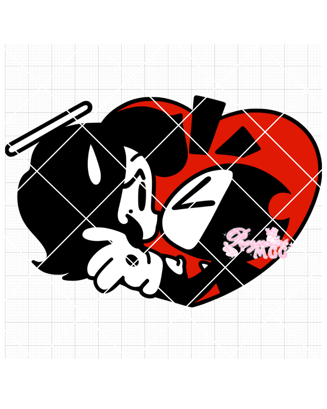 Alice & Bendy SVG Digital File