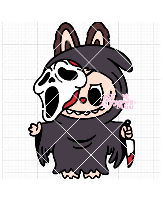 Bubu Ghostface SVG Digital File