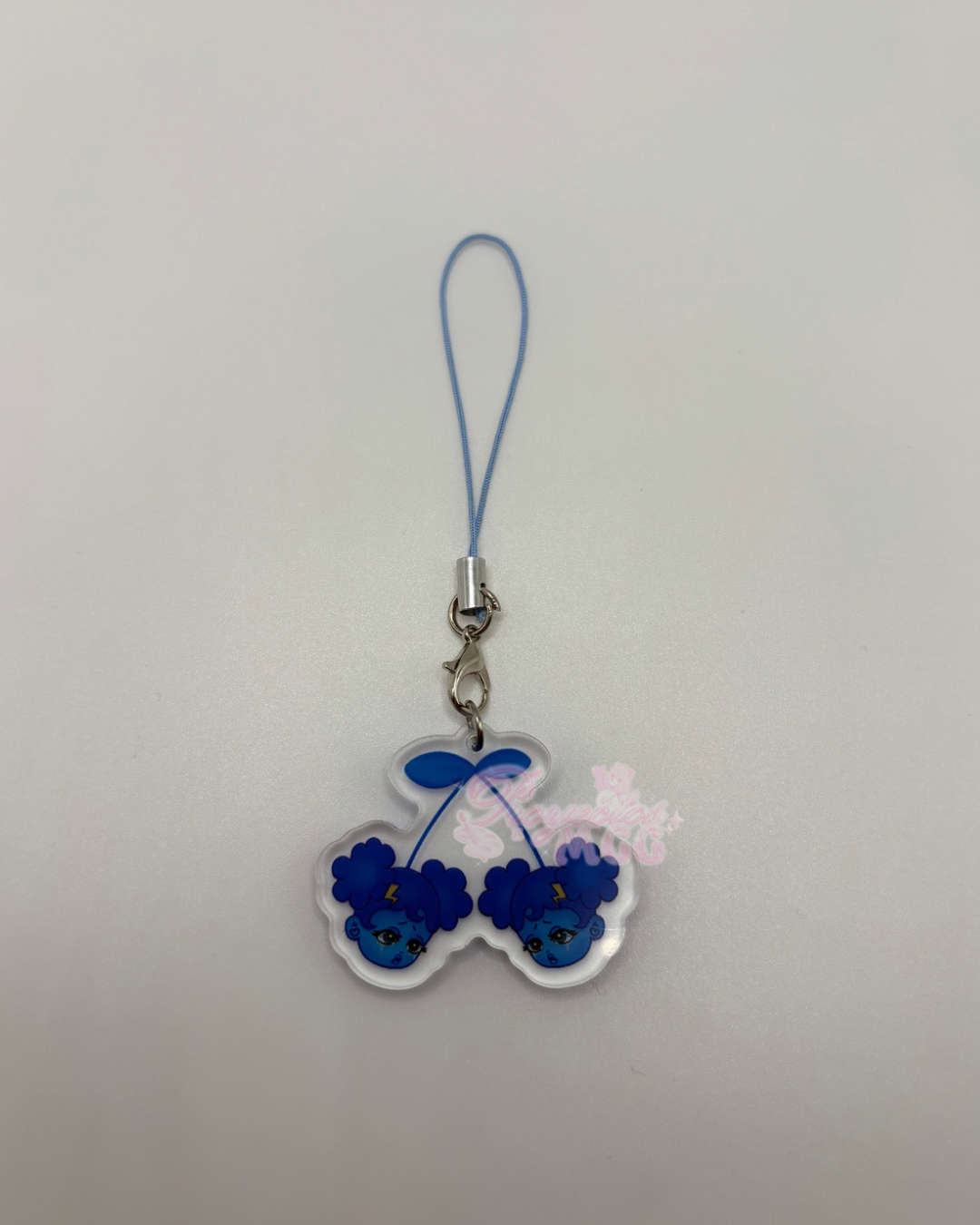 SadGirl Cherry Acrylic Phone Charm