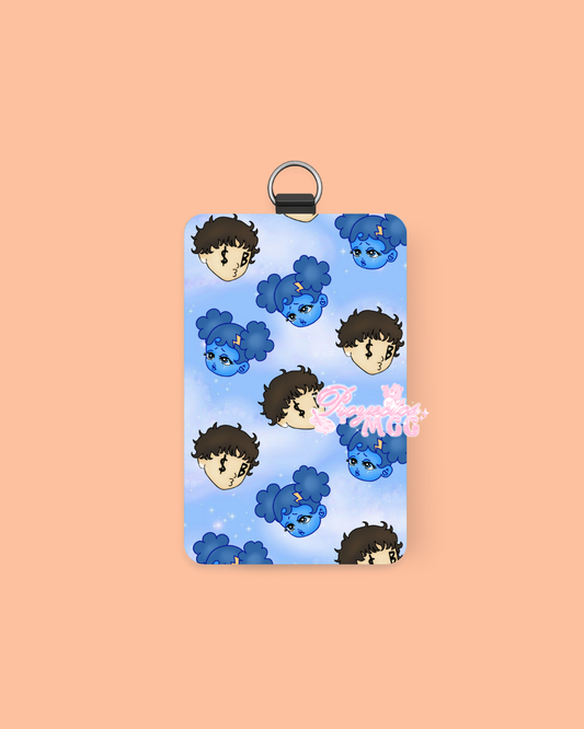 SadBoy & SadGirl Pattern ID Badge Holder