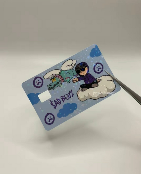 SadBoy Blue Card Decal