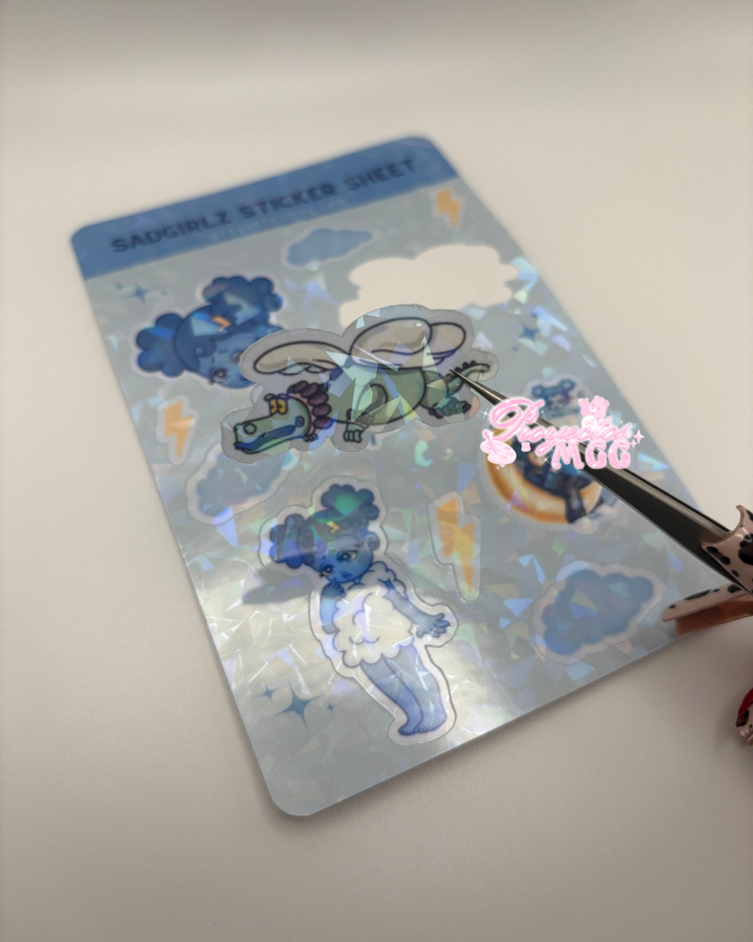 SadGirl Holo Sticker Sheet