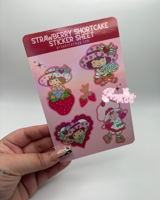 Shortcake Holo Sticker Sheet