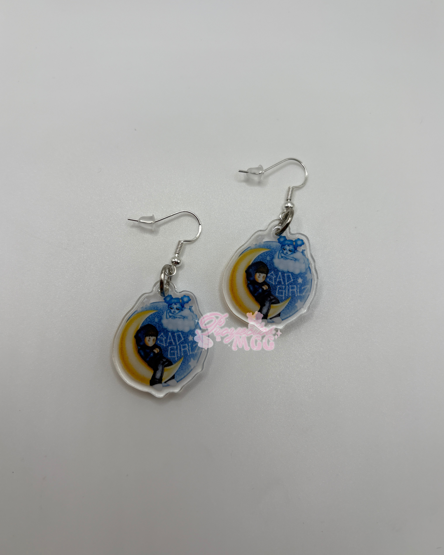 SadGirl Luna Acrylic Earrings