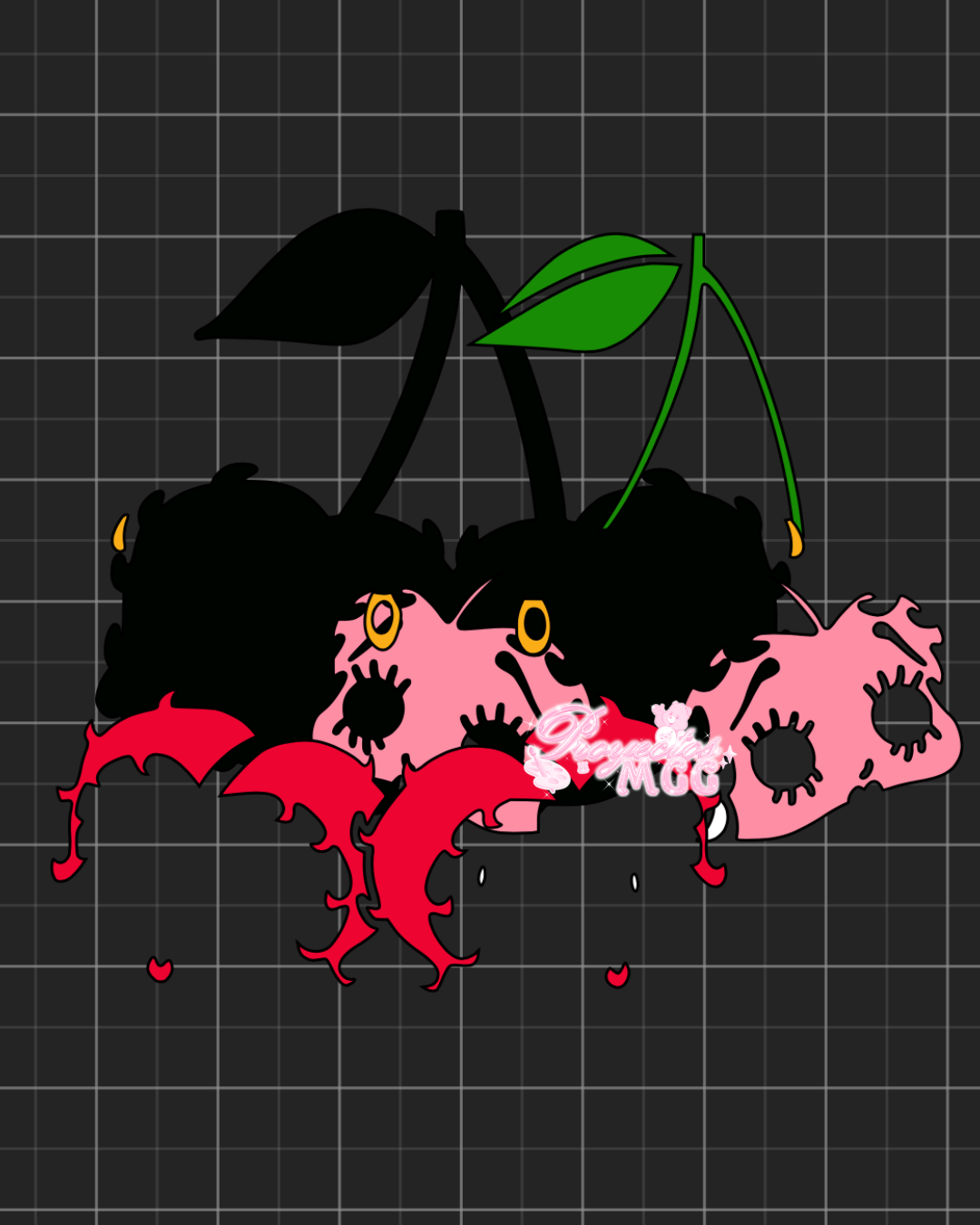 Betty Cherry SVG Digital File