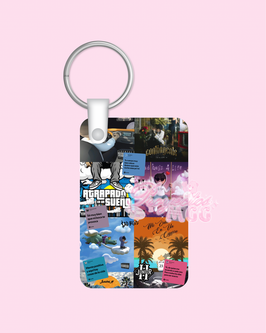 Junior H Album Collage Keychain