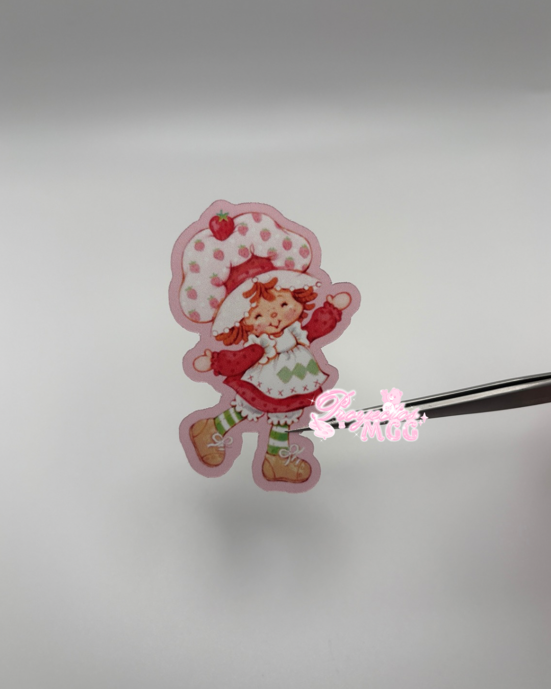 ShortCake Pink Matte Sticker