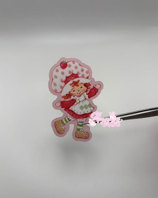 ShortCake Pink Matte Sticker
