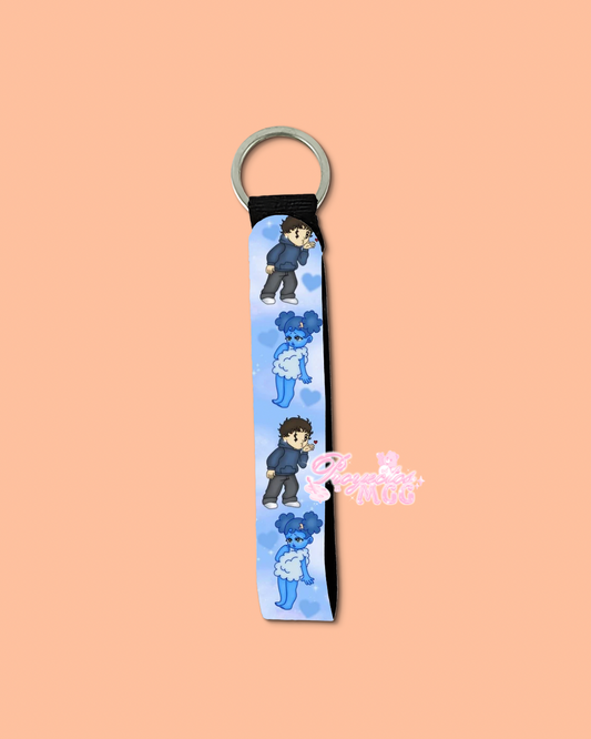 Sadboy & Sadgirl Wristlet Keychain