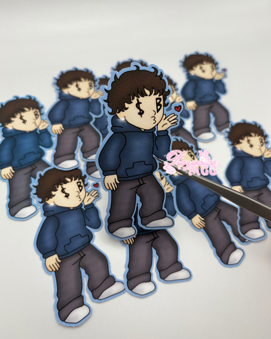 SadBoy Matte Sticker