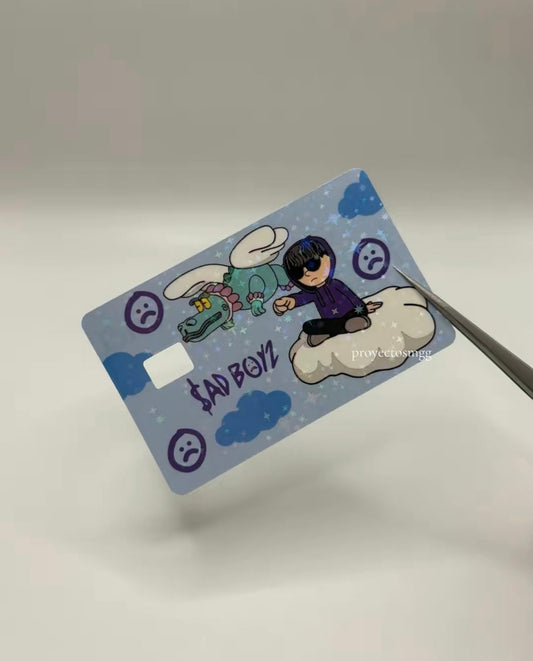 SadBoy Blue Card Decal