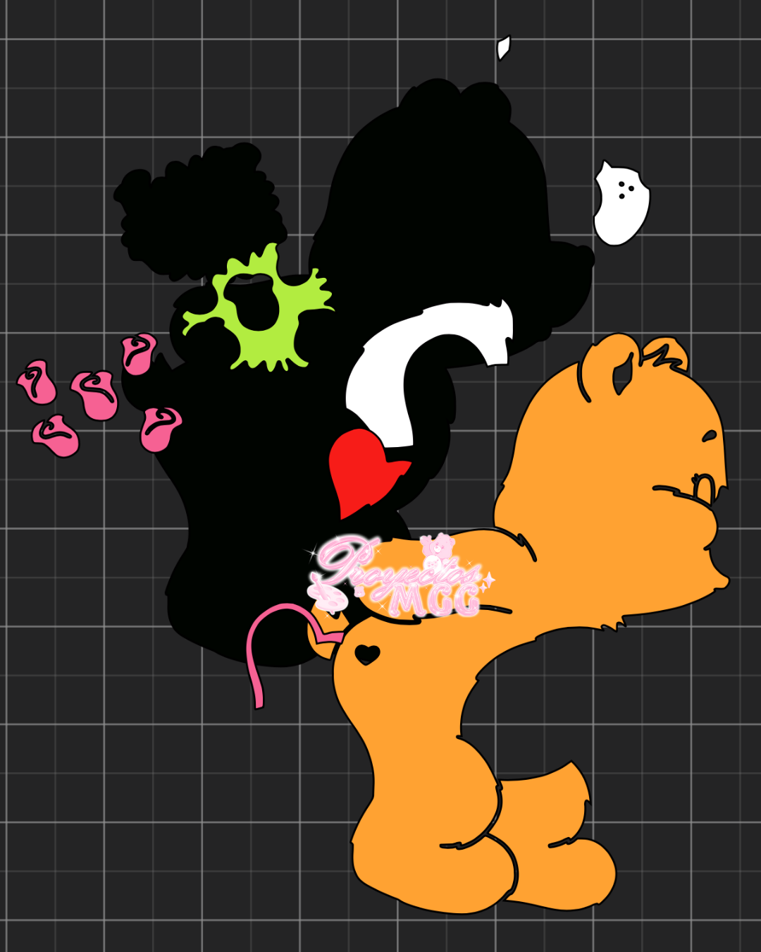 Tender Bear SVG Digital File