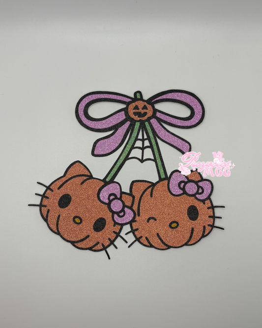 HK Pumpkin Cherries Bouquet Topper