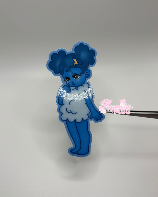 SadGirl Laminated Bookmark