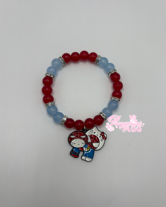 HK x Spidey Beaded Bracelet