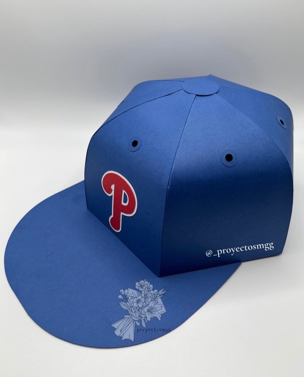 Blue Philadelphia Treat Box Hat