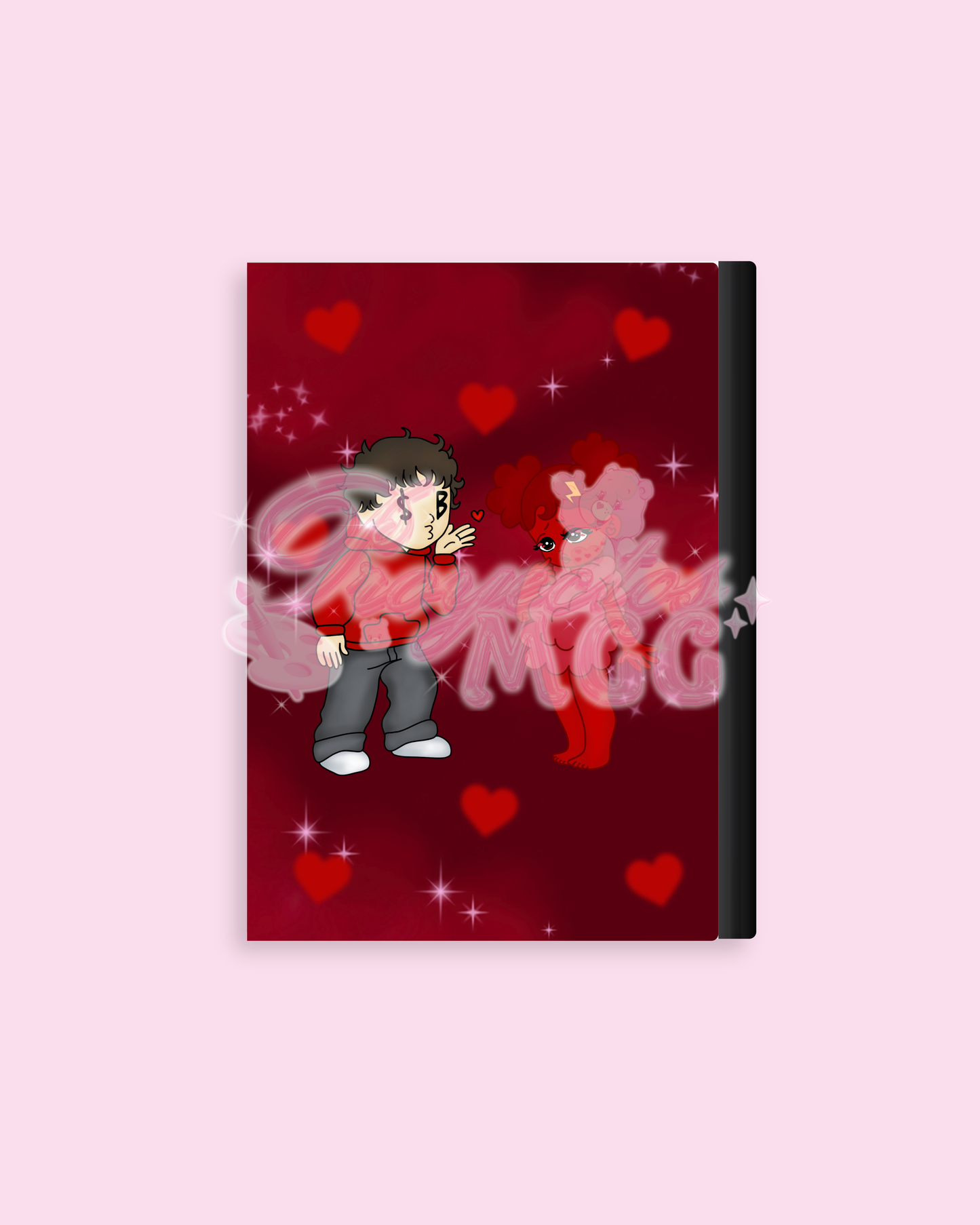 Red SadBoy & SadGirl Notebook