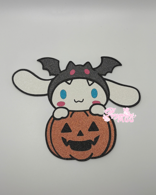 Cinna Bat Pumpkin Bouquet Topper