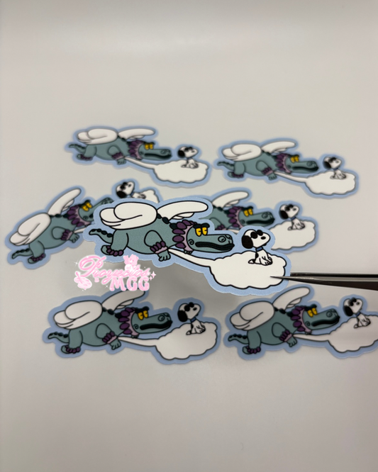 Snoop X Musica Matte Sticker