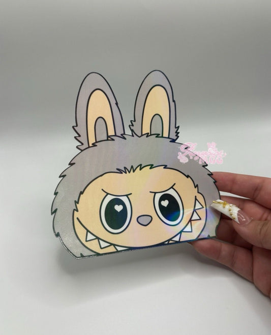 Grey Bubu Car Decal