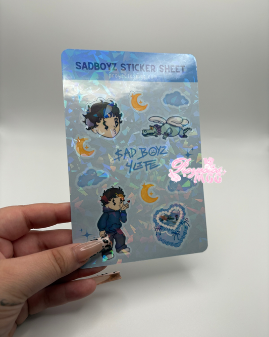 SadBoy Holo Sticker Sheet