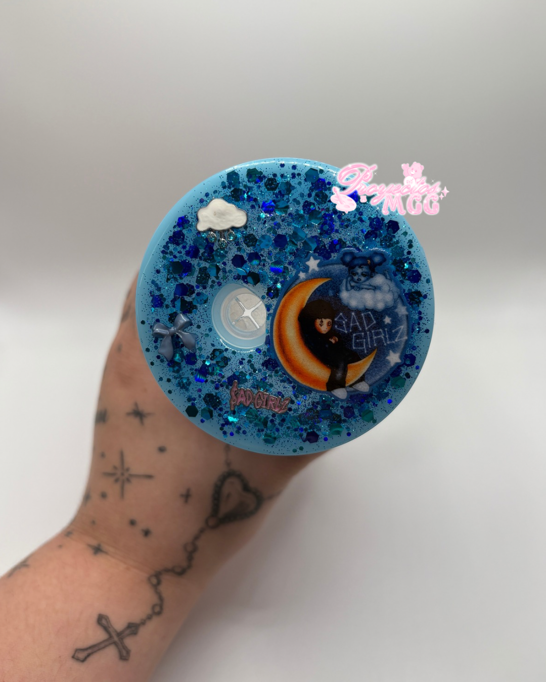 SadGirl Luna Glass Cup