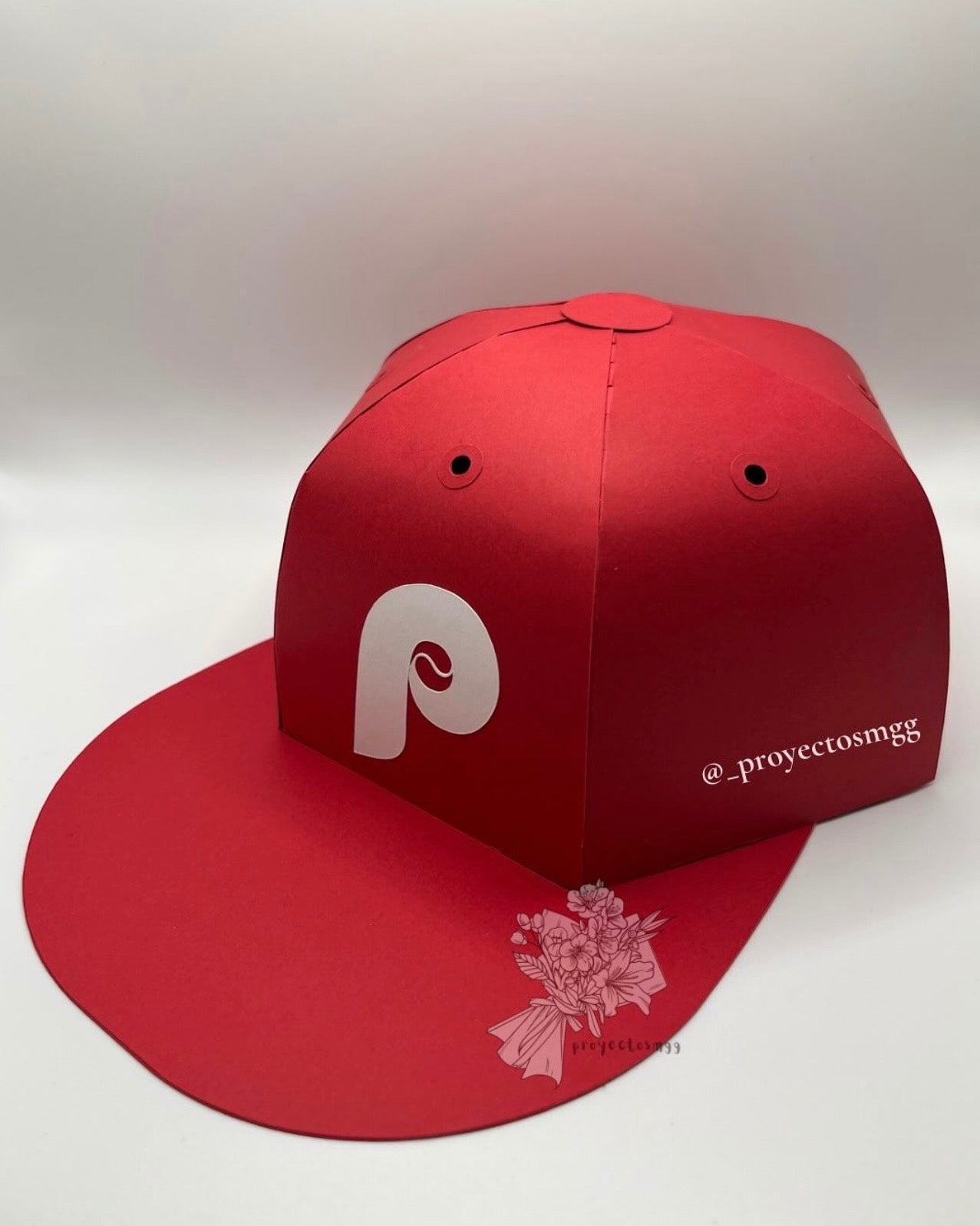 Red Philadelphia Treat Box Hat