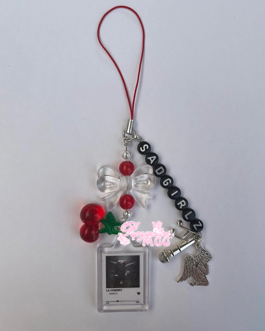 Junior H La Cherry SadGirl Phone Charm
