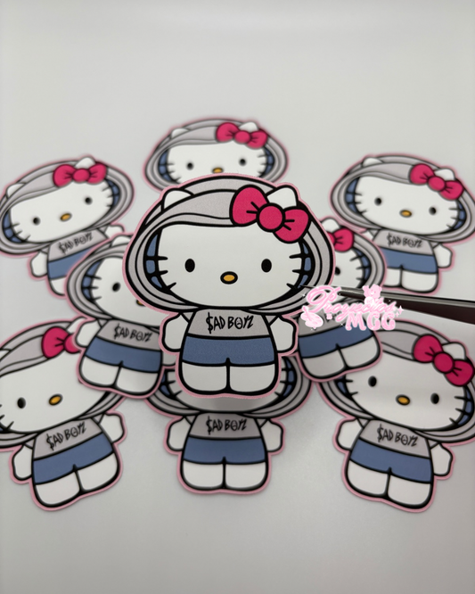 HK SadBoy Matte Sticker