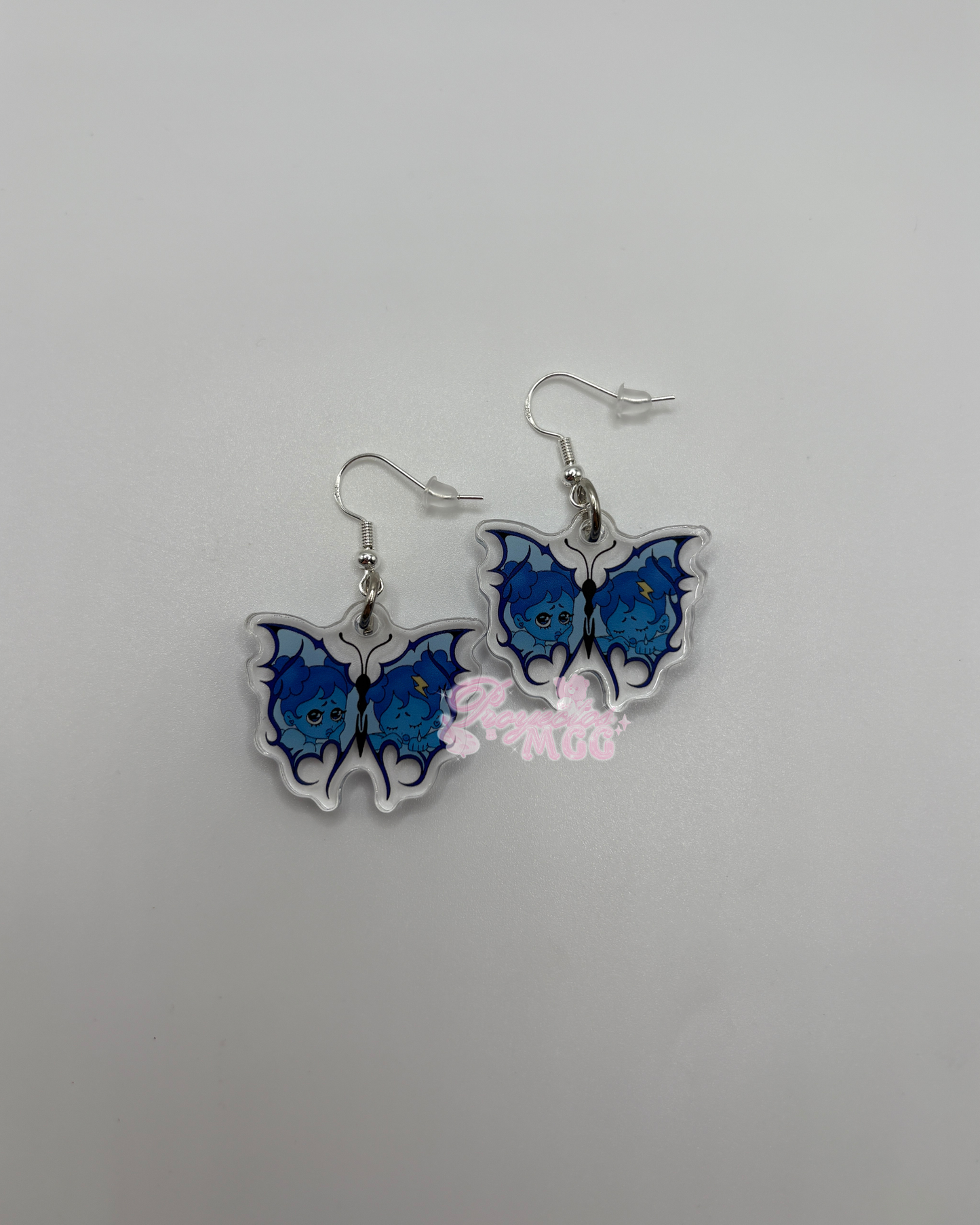 SadGirl Butterfly Acrylic Earrings