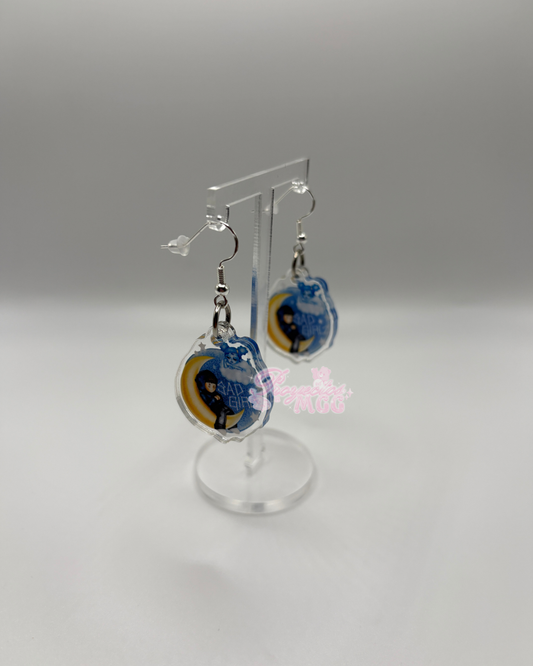 SadGirl Luna Acrylic Earrings