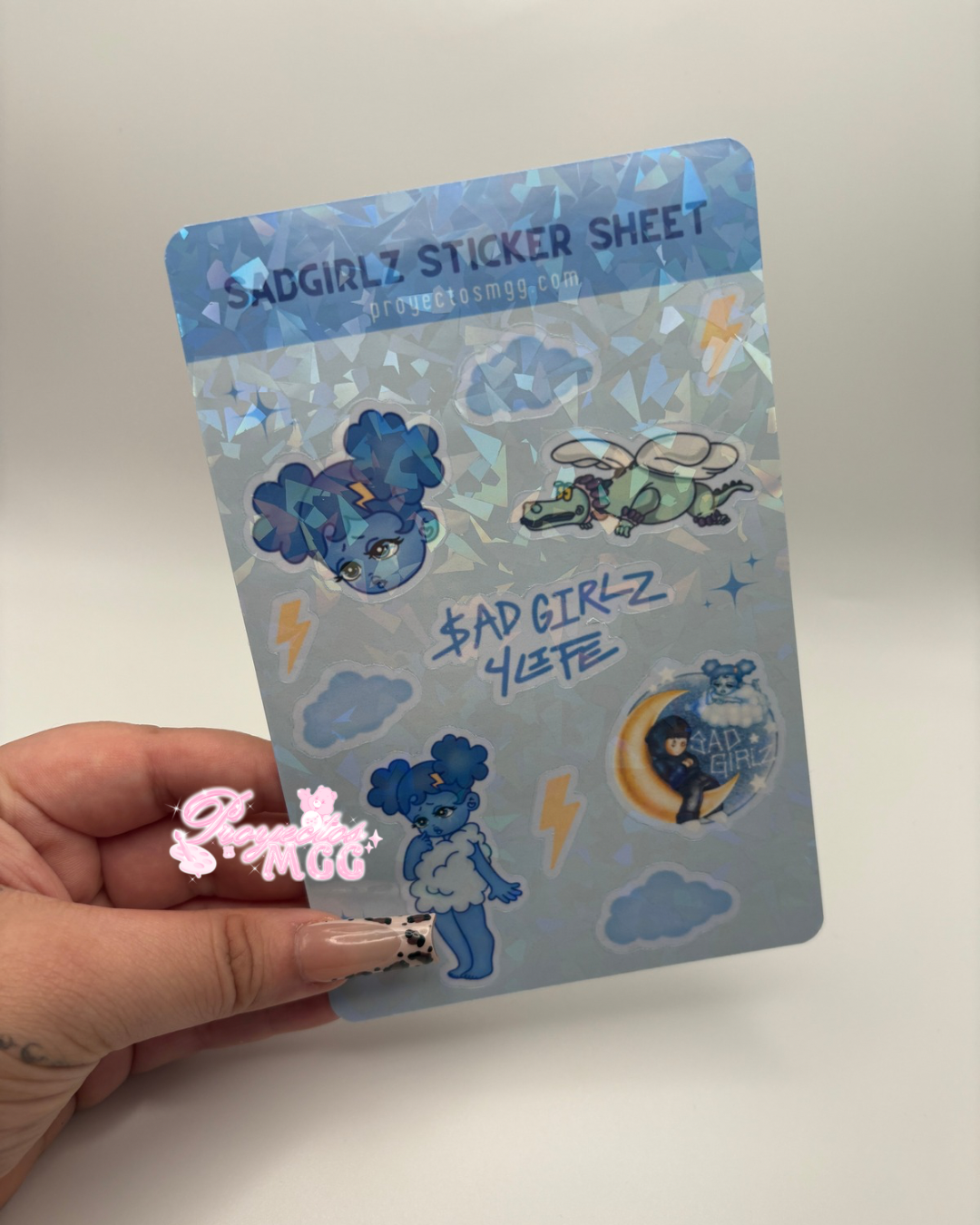 SadGirl Holo Sticker Sheet