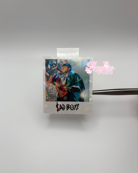 Junior H Mexico Polaroid Magnetic Bookmark