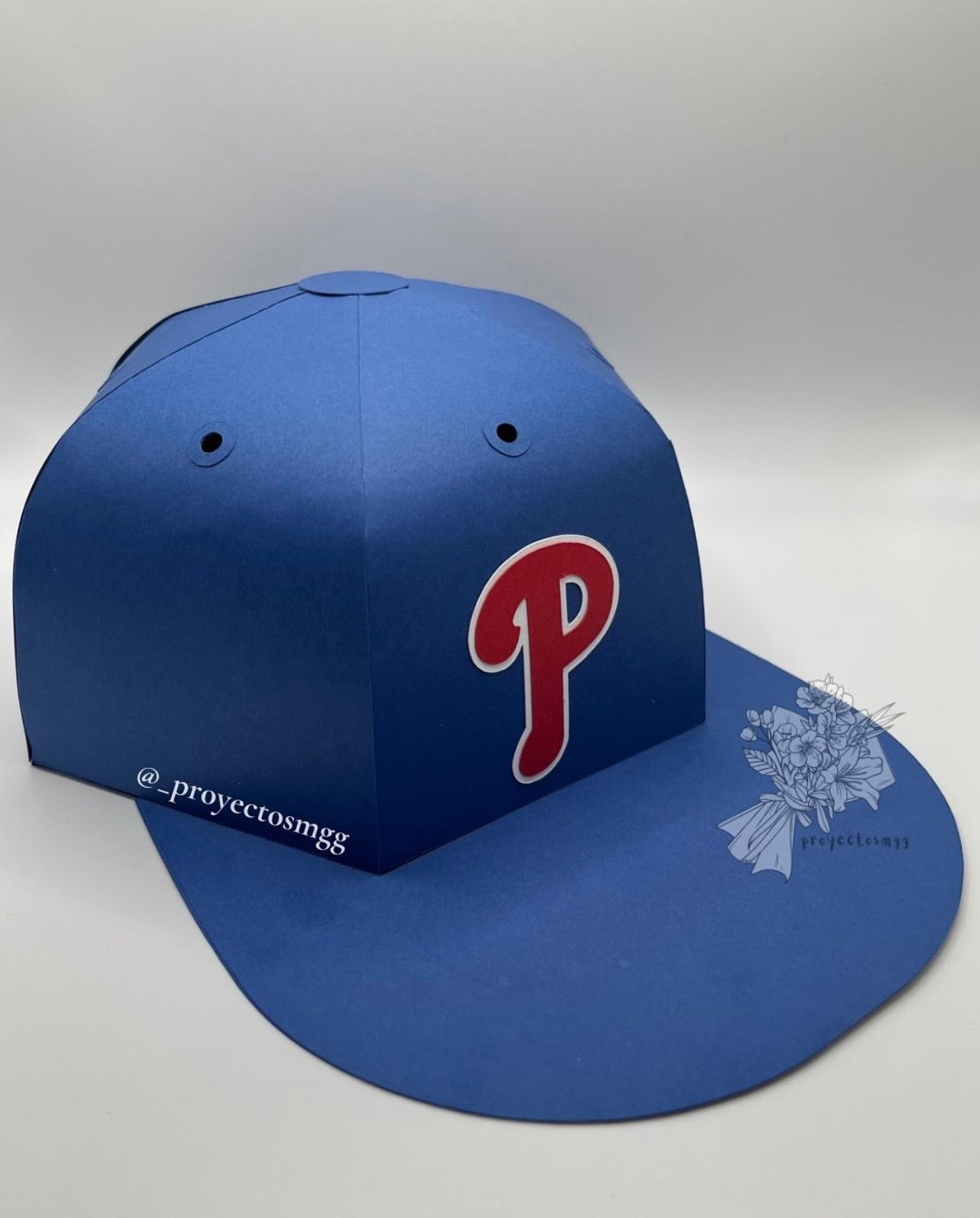 Blue Philadelphia Treat Box Hat