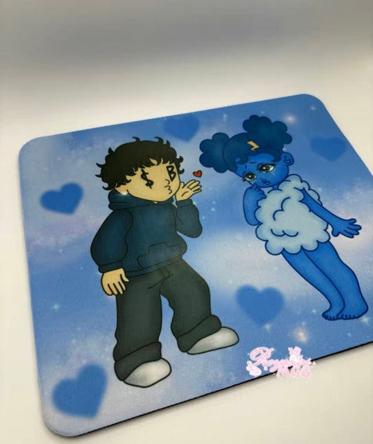 SadBoy & SadGirl Mouse Pad