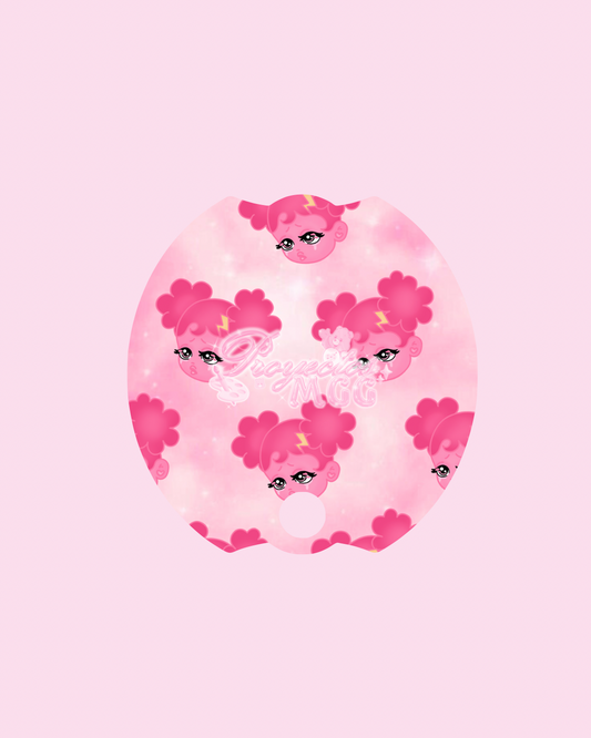 Pink SadGirl Face Stanley Topper