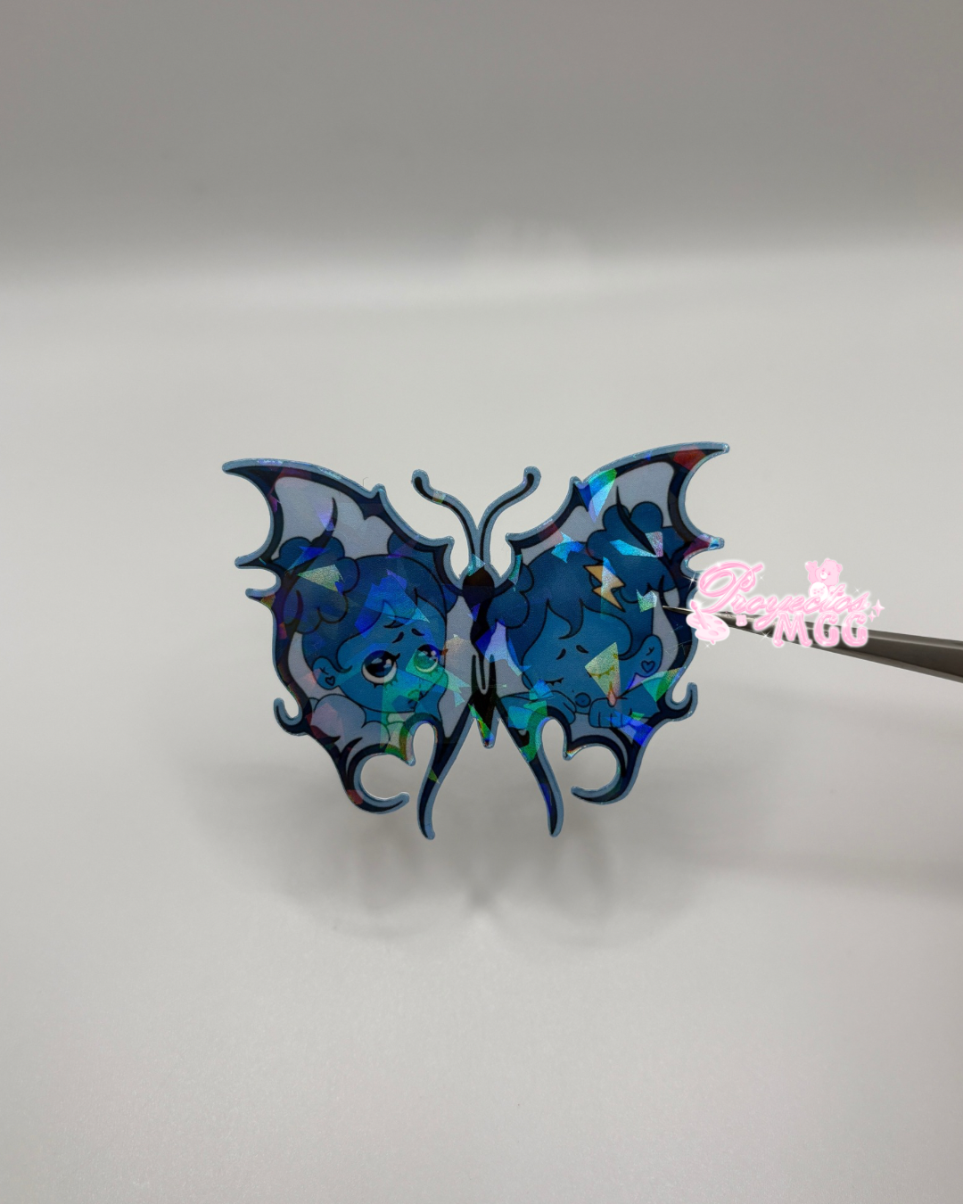 SadGirl Butterfly Sticker