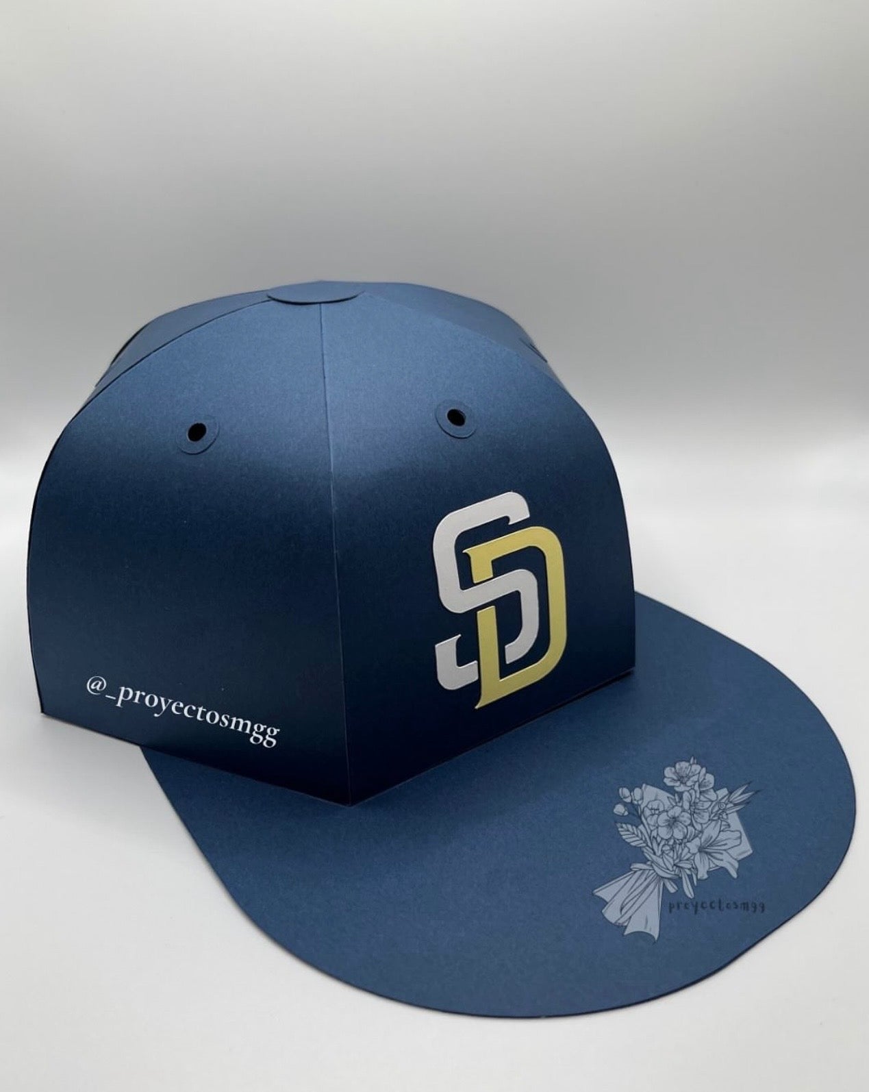 Blue San Diego Treat Box Hat