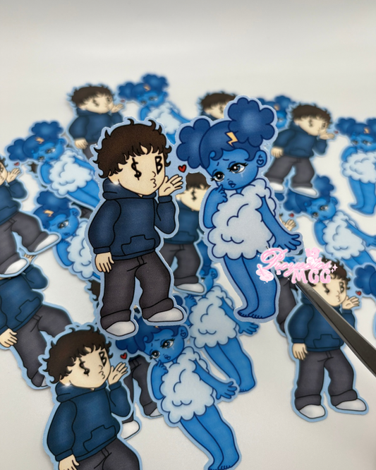 SadBoy & SadGirl Matte Stickers